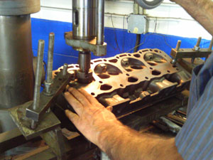 Motor Repair Machine Shop services include seat grinding, block repair, head repair at Dan's Auto Repair in Prior Lake, Minnesota.